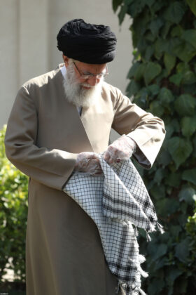 Iran’s Leader Plants Sapling on Arbour Day