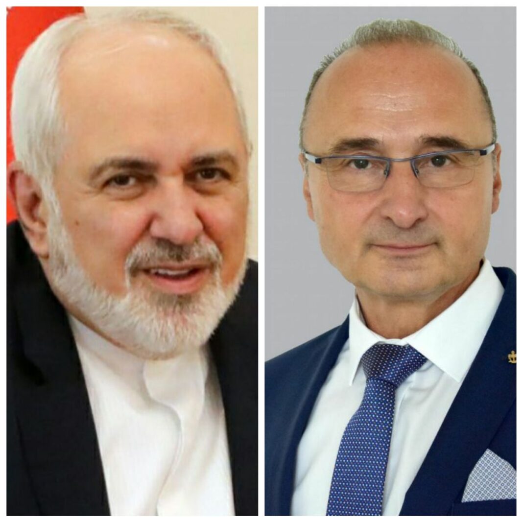 Iranian, Croatian FMs Discuss Corona Crisis
