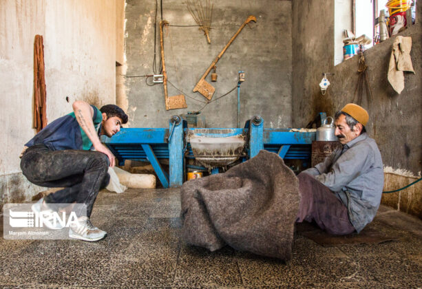 In Iran, Felt-Making Has Roots in History