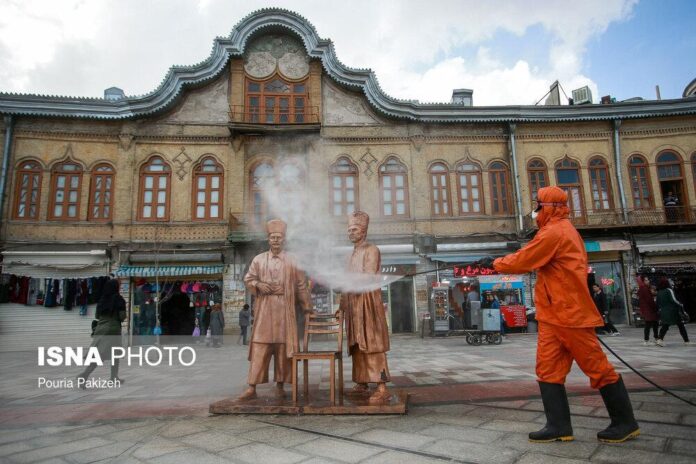Disinfection of Public Places in Iran’s Hamadan