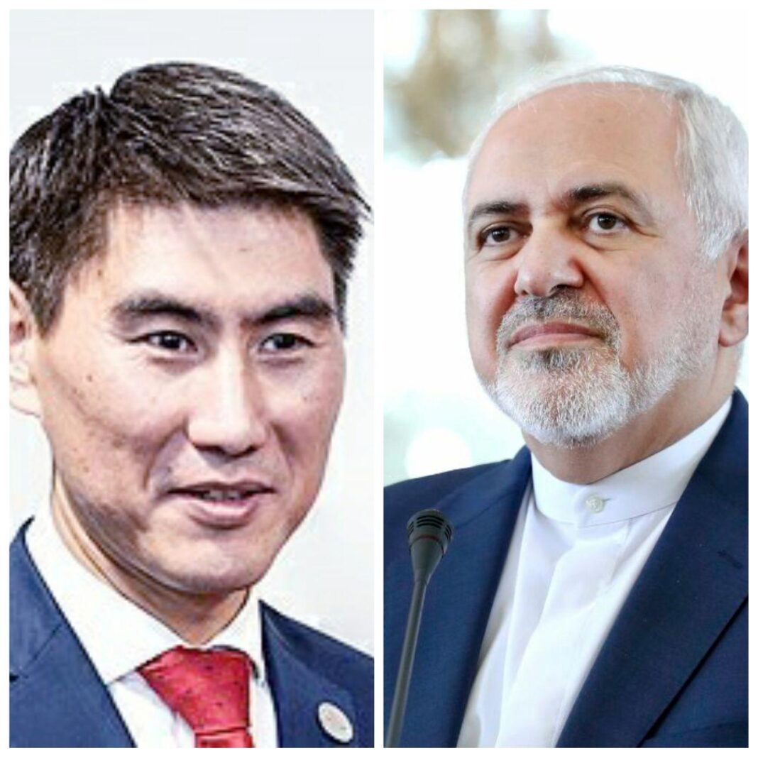 Iranian, Kyrgyz FMs Discuss Battle against Coronavirus