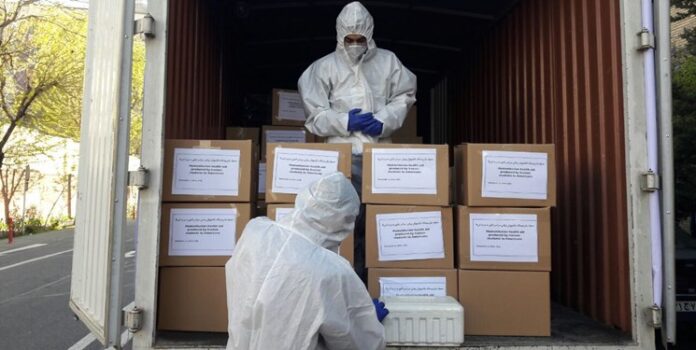 Iranian Students Donate Medical Supplies to American People