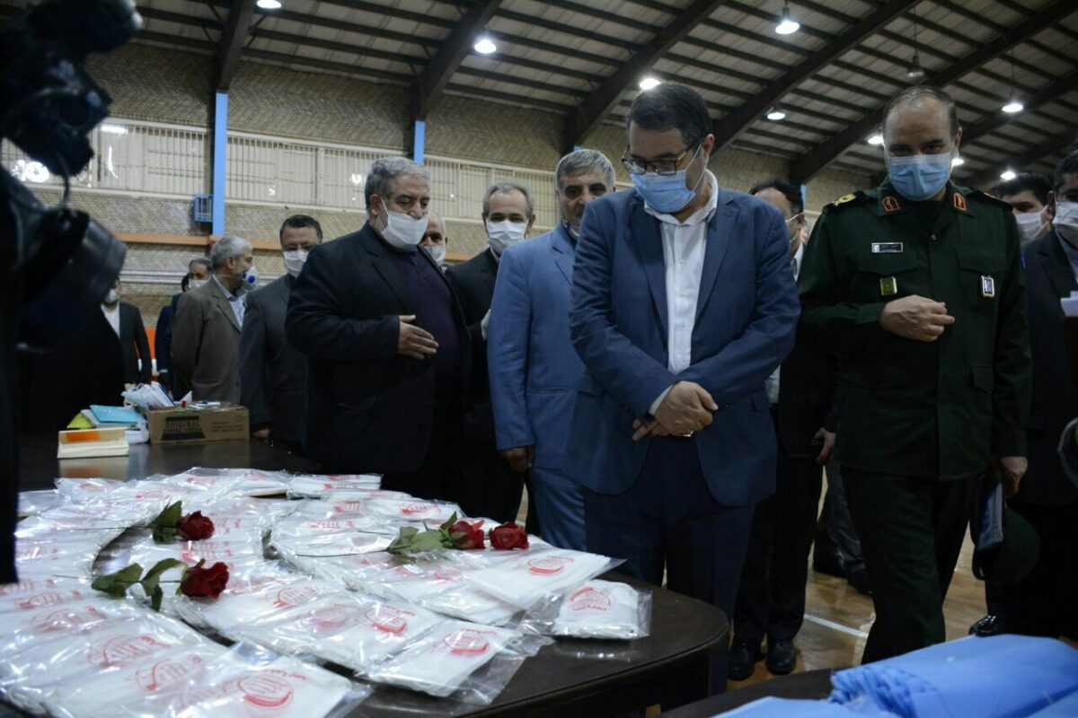 Daily Production of Masks in Iran