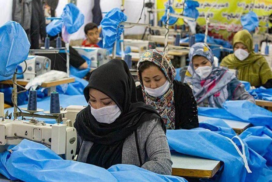 Afghans Producing Hospital Masks in Iran amid COVID-19 Outbreak