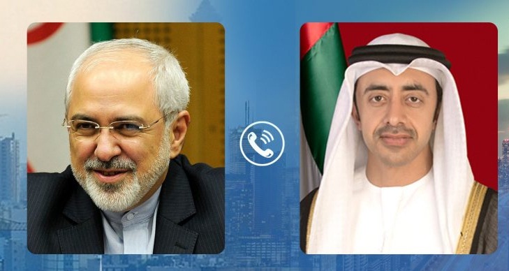 Iranian, Emirati Foreign Ministers Hold Phone Talks