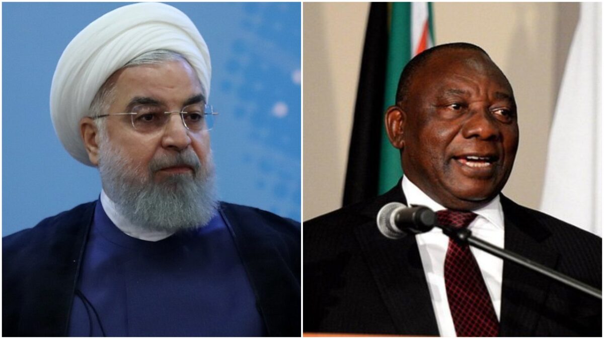 Iran, S Africa Discuss Medical Cooperation in COVID-19 Battle