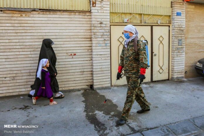 Russian Convert to Islam Disinfecting City of Qom