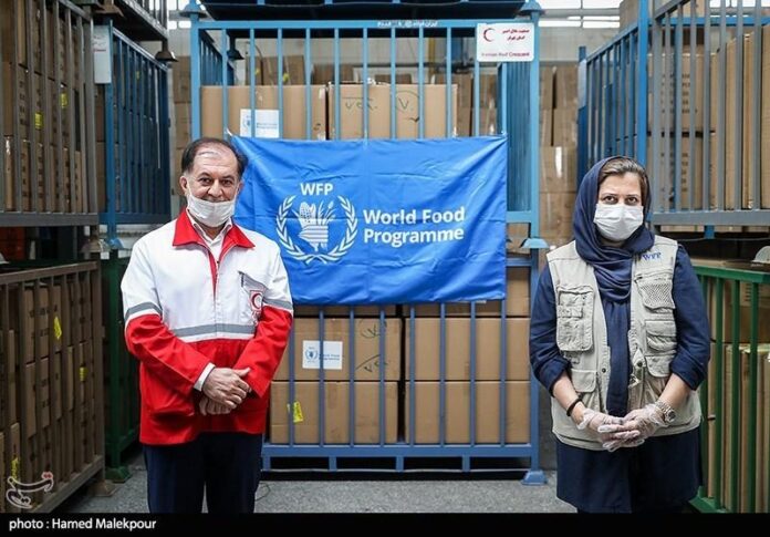 WFP Delivers Aid Packages to Iran