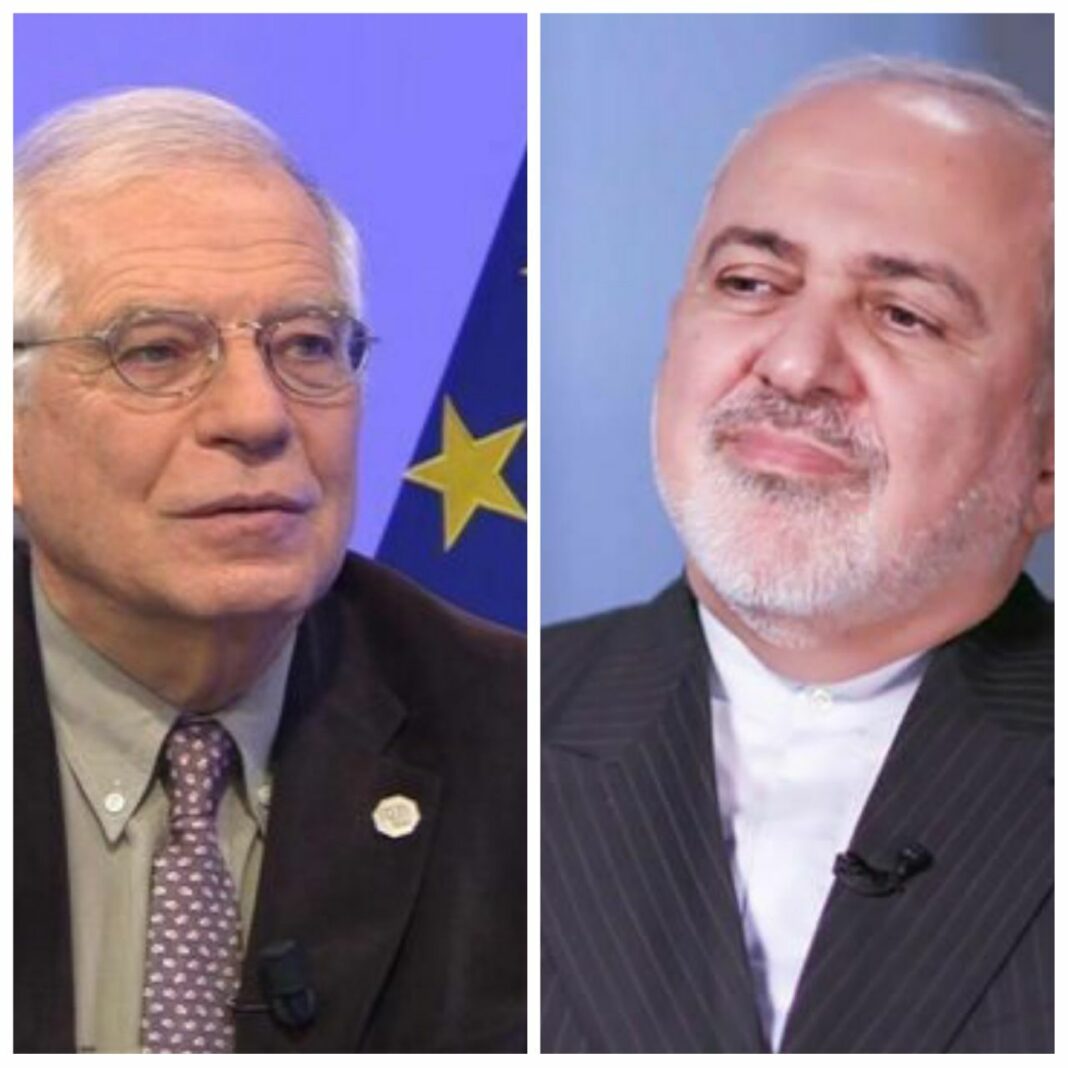 Iran's Zarif, EU's Borrell Discuss Fight against COVID-19