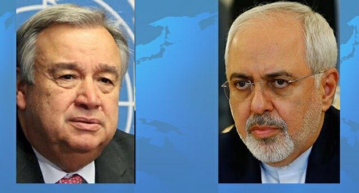 Iran FM Pens Letter to UN Chief on US Bans