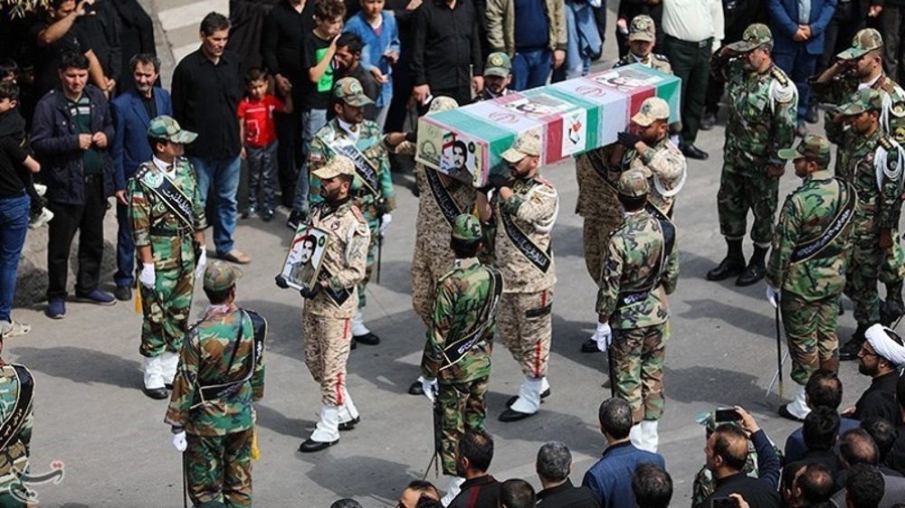 Funeral Held for 19 Victims of Naval Incident in Southern Iran