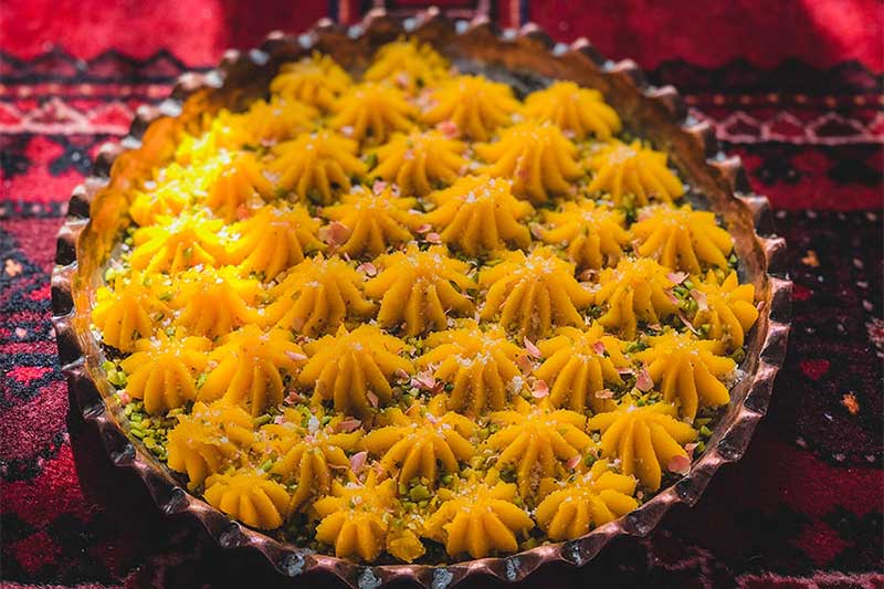 Persian Tar Halva - Iranian Dessert