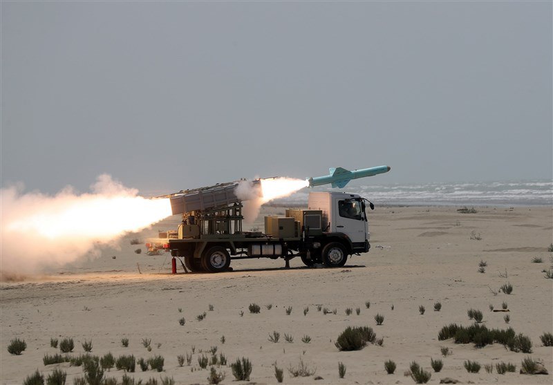 Iranian Navy Fires New Long-Range Cruise Missiles in Combat Drill
