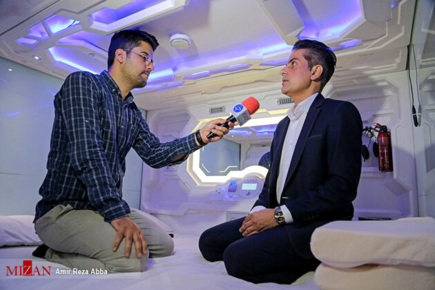 Iran Unveils Its First Capsule Hotel