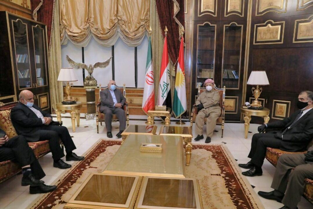 Barzani Says Kurdistan Won't Turn into Staging Ground for Attacking Iran
