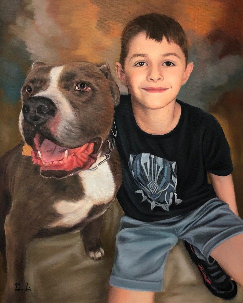 Create Beautiful Custom Paintings from Photos with Help of Portrait Painting Artists