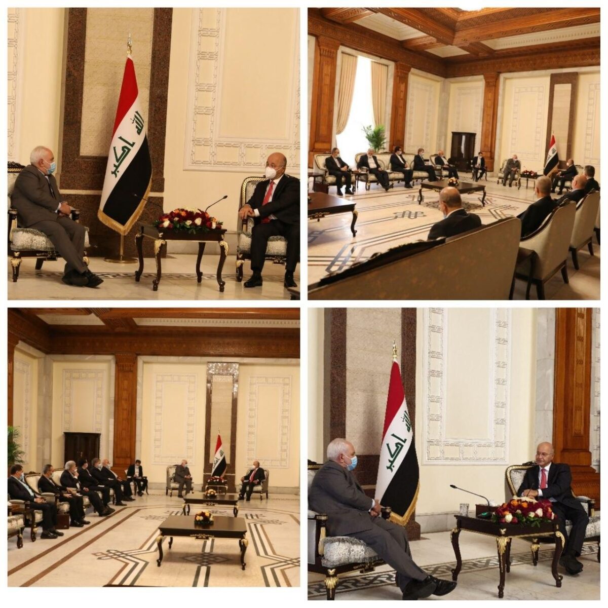 Iran’s Foreign Minister Meets Iraqi President in Baghdad 1 Iran’s Foreign Minister Meets Iraqi President in Baghdad