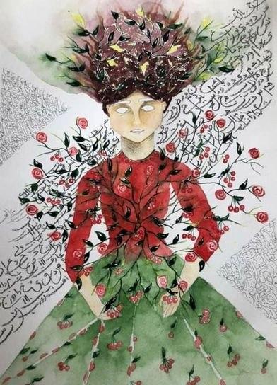 Iranian Artist Advances to Finals in UNESCO Painting Contests 1