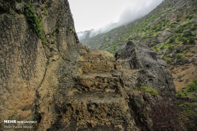 Khoda-Afarin Natural Bridge; A Tough Mountain Pass for Nomads