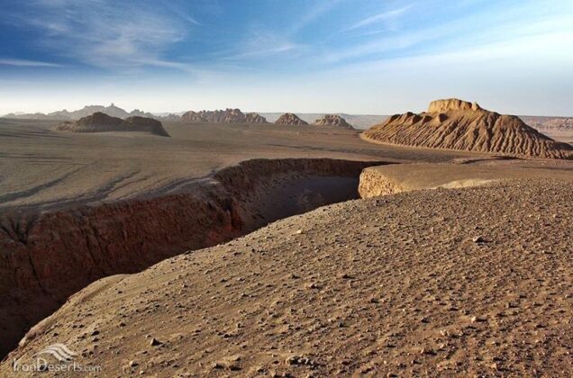 Snake Tongue Canyon; Bizarre Attraction in Iran’s Lut Desert 4