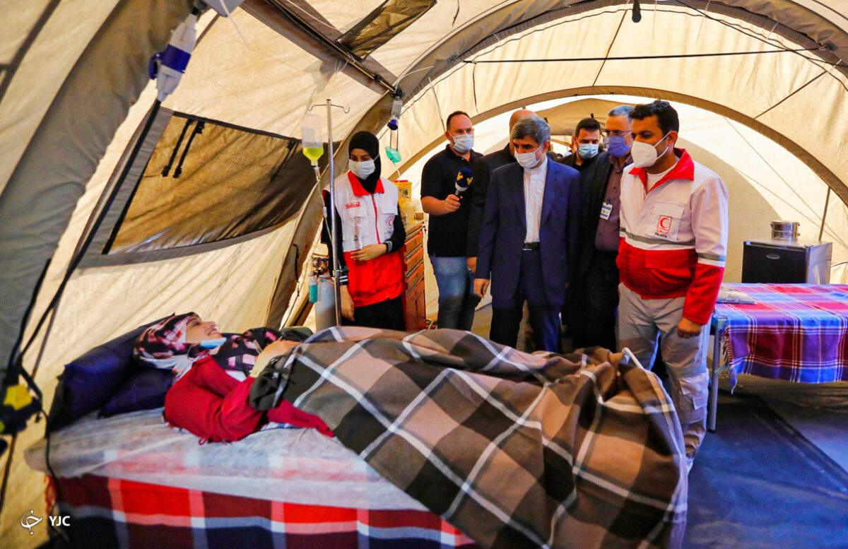 Iran's Red Crescent Erects Field Hospital in Lebanon 7 Iran's Red Crescent Erects Field Hospital in Lebanon