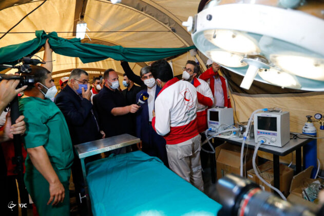 Iran's Red Crescent Erects Field Hospital in Lebanon