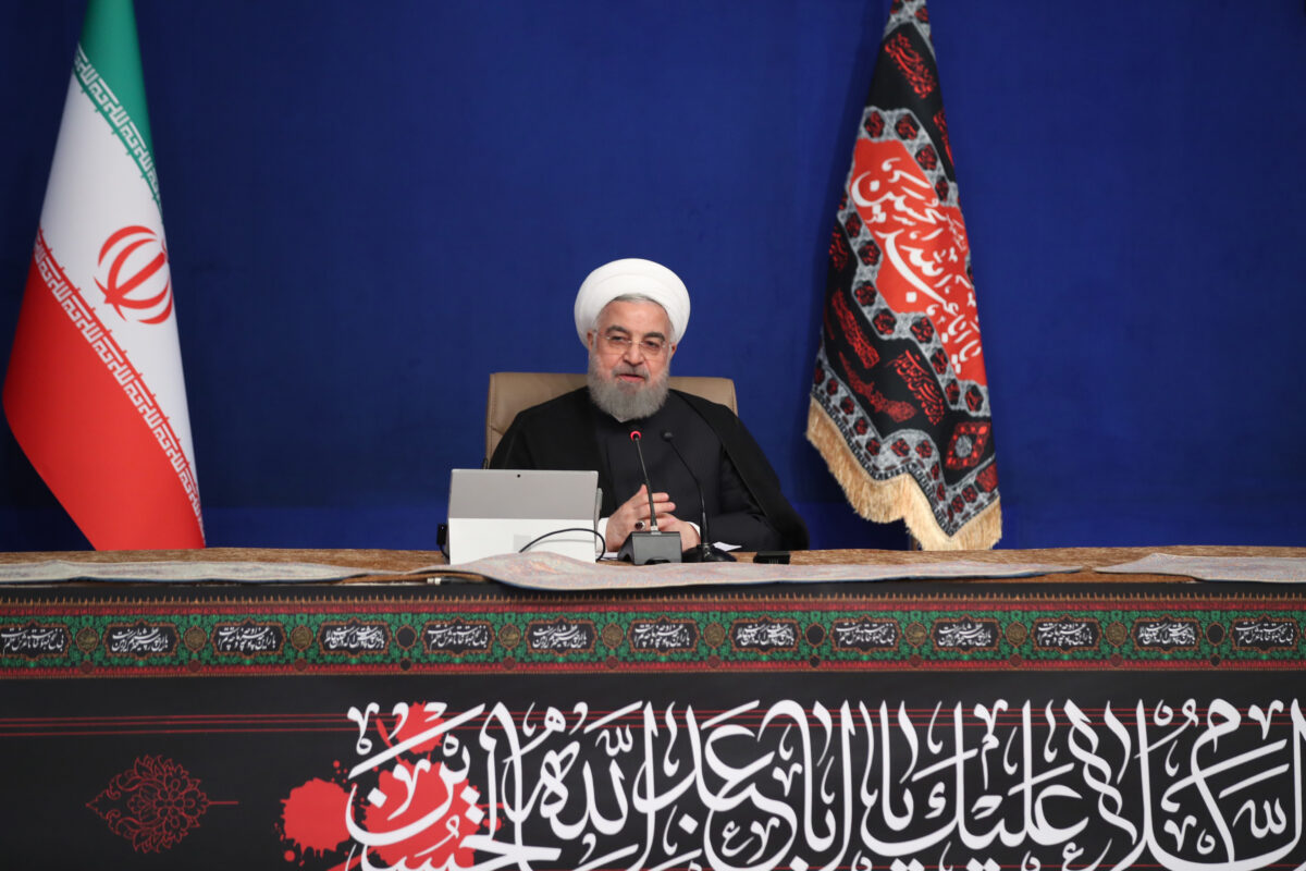 Rouhani Praises Mourners for Observing Health Protocols in Muharram Processions 1 Rouhani Praises Mourners for Observing Health Protocols in Muharram Processions