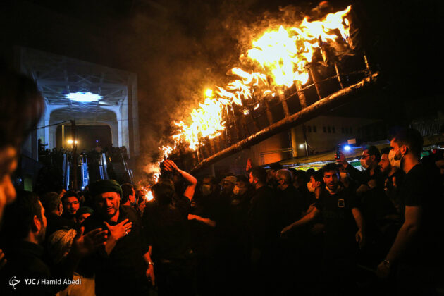 Torch-Carrying Muharram Tradition Observed in Qom