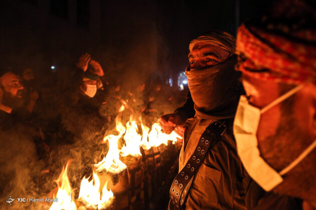 Torch-Carrying Muharram Tradition Observed in Qom