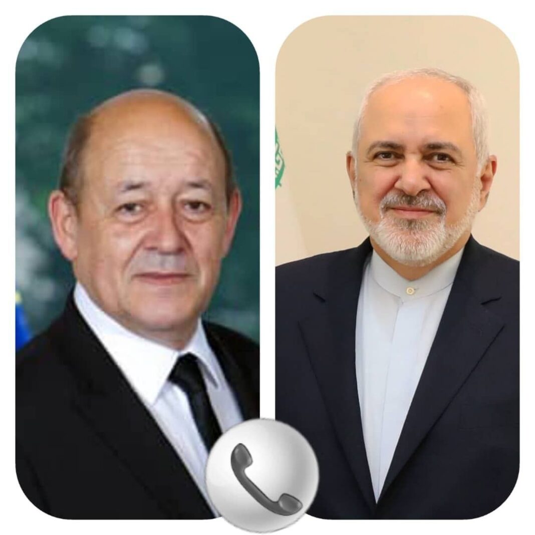 Iranian, French FMs Discuss Lebanon Crisis, JCPOA