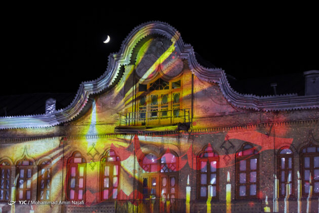 Iran's Hamadan Hosts 3D Lighting Performance on Ashura 5