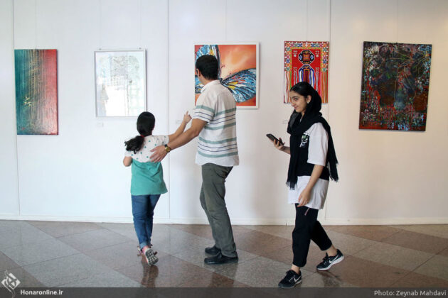 Tehran's Milad Tower Hosts 'Birth of Peace' Group Exhibition 5