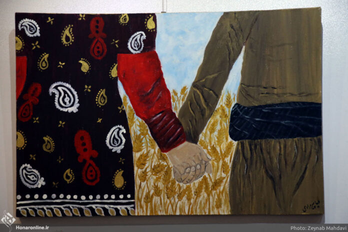 Tehran's Milad Tower Hosts 'Birth of Peace' Group Exhibition 5