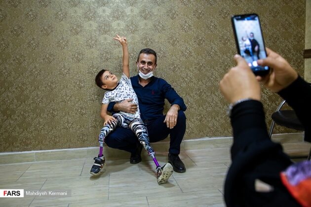 Disabled Iranian Child Longing to Attend Paralympic Games 1