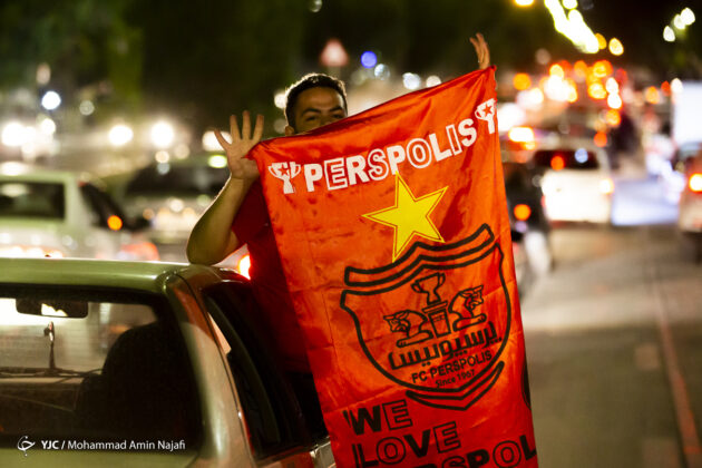 Football Fans in Iran Pour into Streets to Celebrate Persepolis ACL Success 5