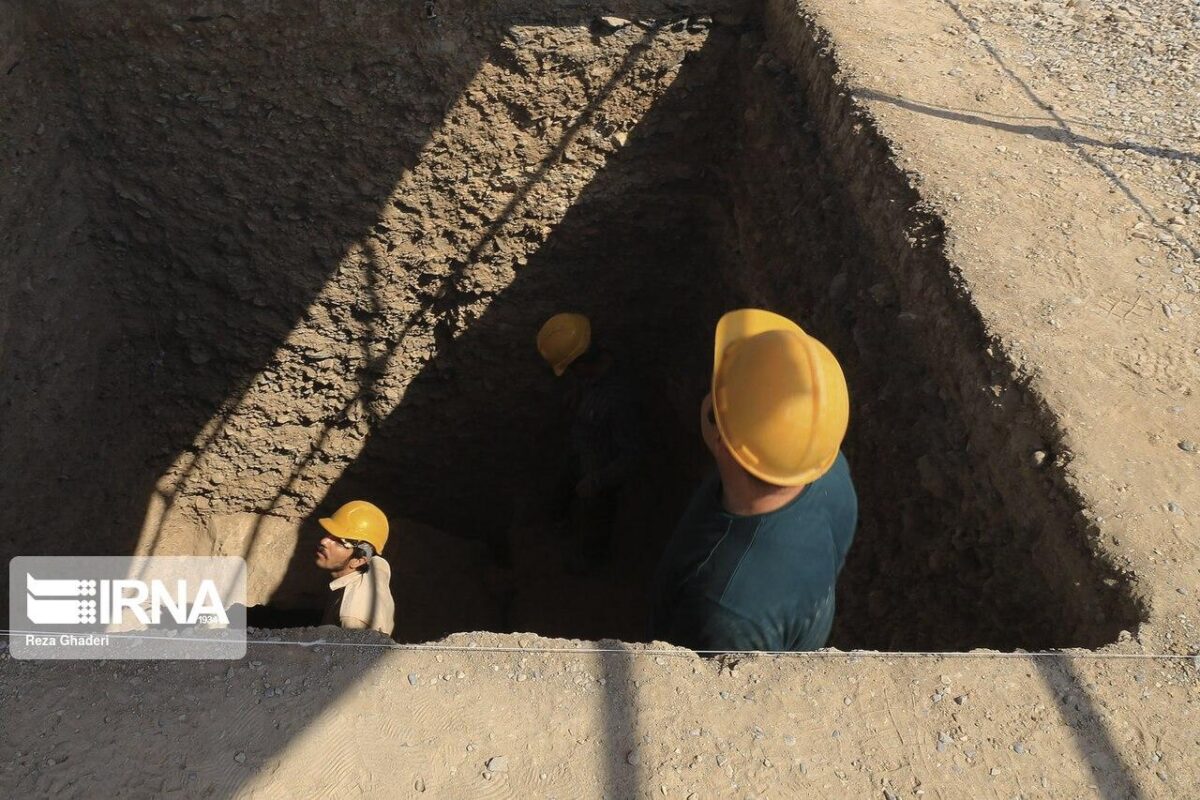 Human Face Carved in High Relief Unearthed in Persepolis