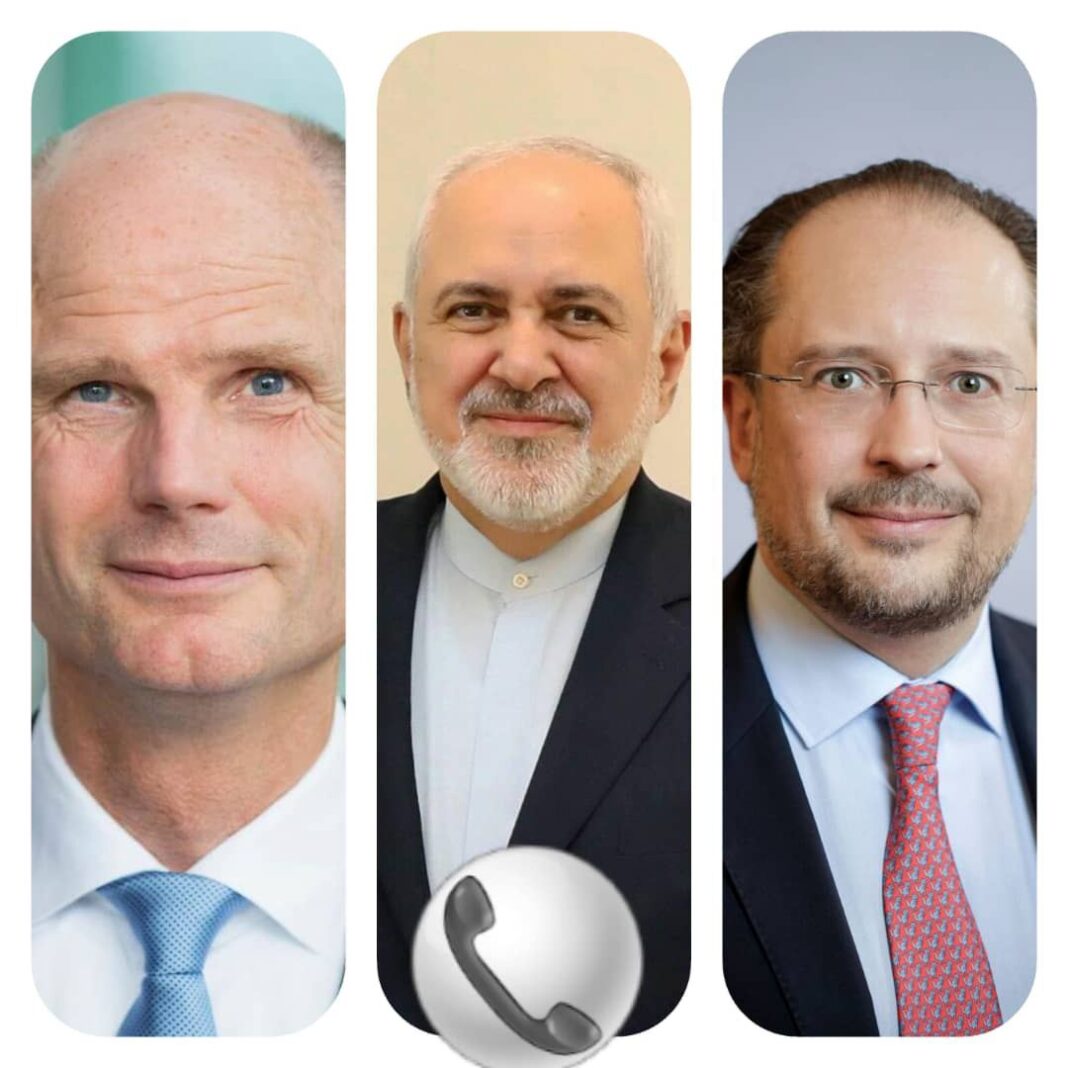 Iran FM Holds Talks with Dutch, Austrian Counterparts