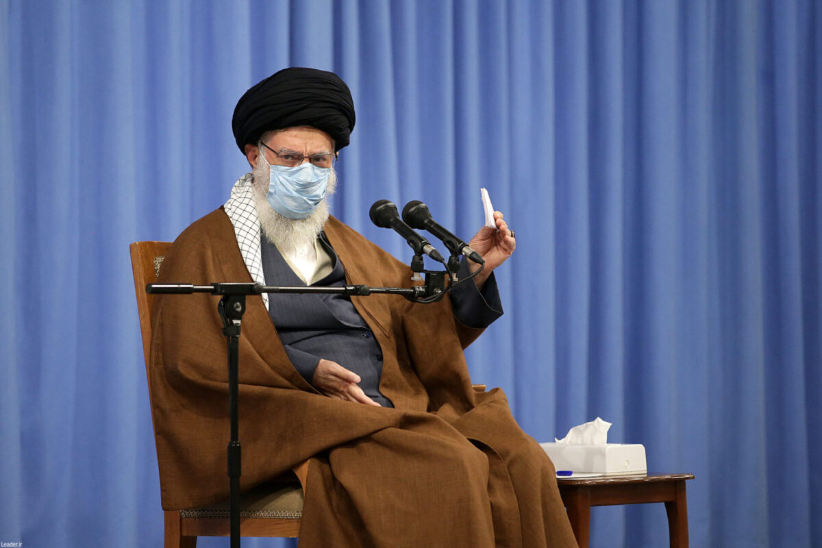 Iran Leader Endorses Guardian Council's Decision, Urges People to Vote 1 Ayatollah Khamenei