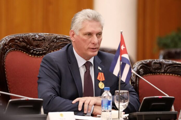 Cuban President Blasts US Sanctions on Iran