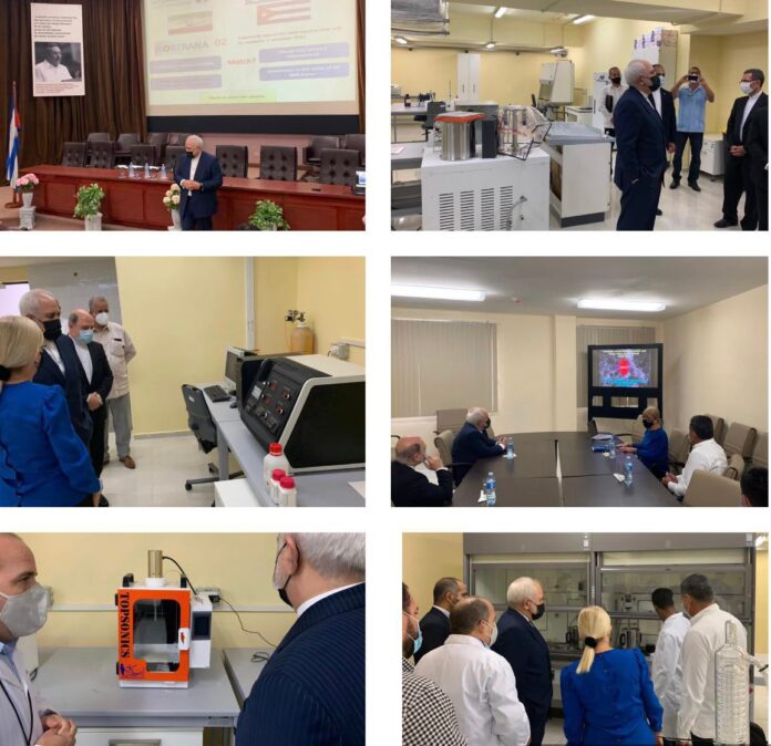 Iran FM Visits Cuban Medical, Biotechnology Centres in Havana Trip