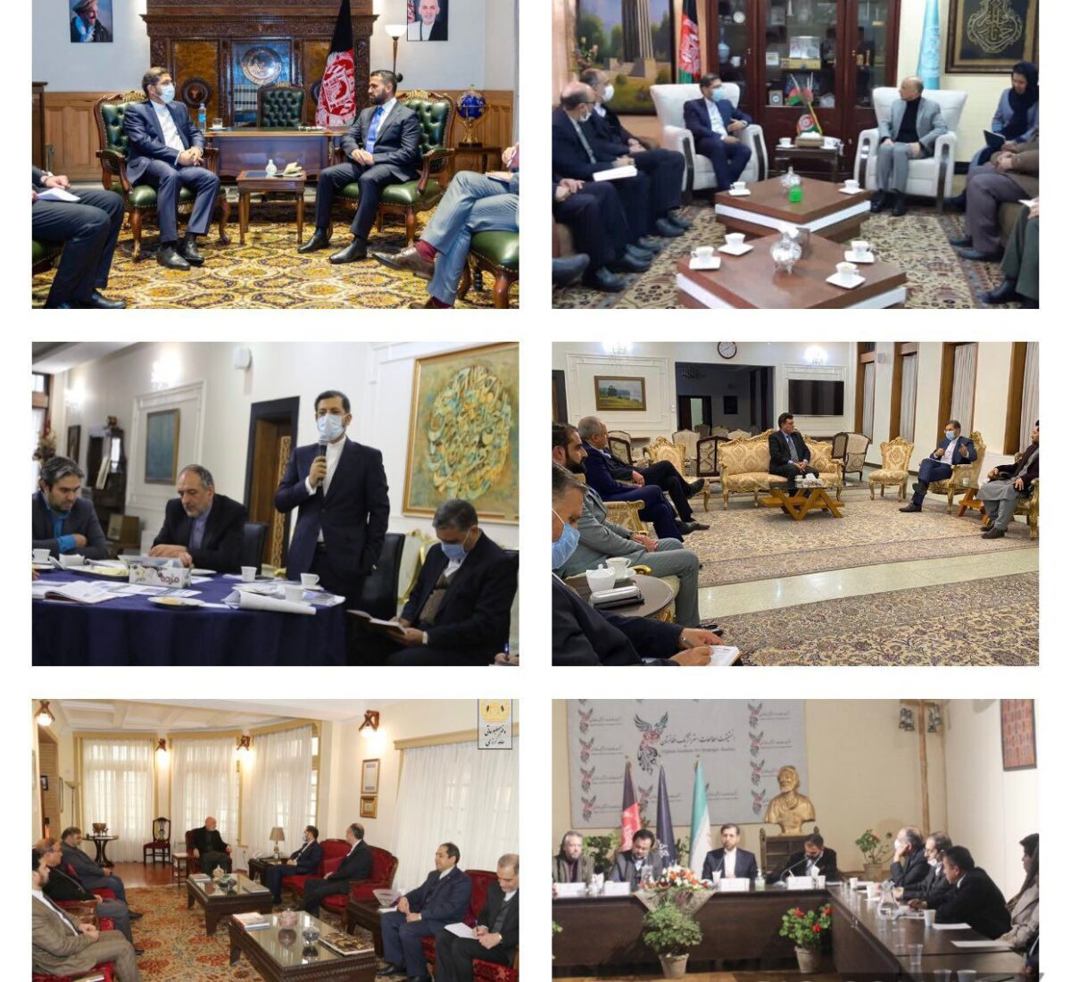 Iranian Diplomat Meets Several Afghan Officials in Kabul