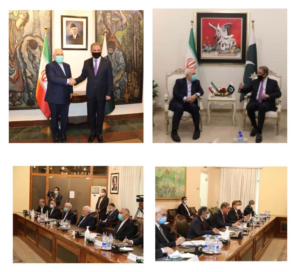 Iranian, Pakistani Foreign Ministers Meet in Islamabad