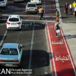 New Cycle Lanes in Central Tehran