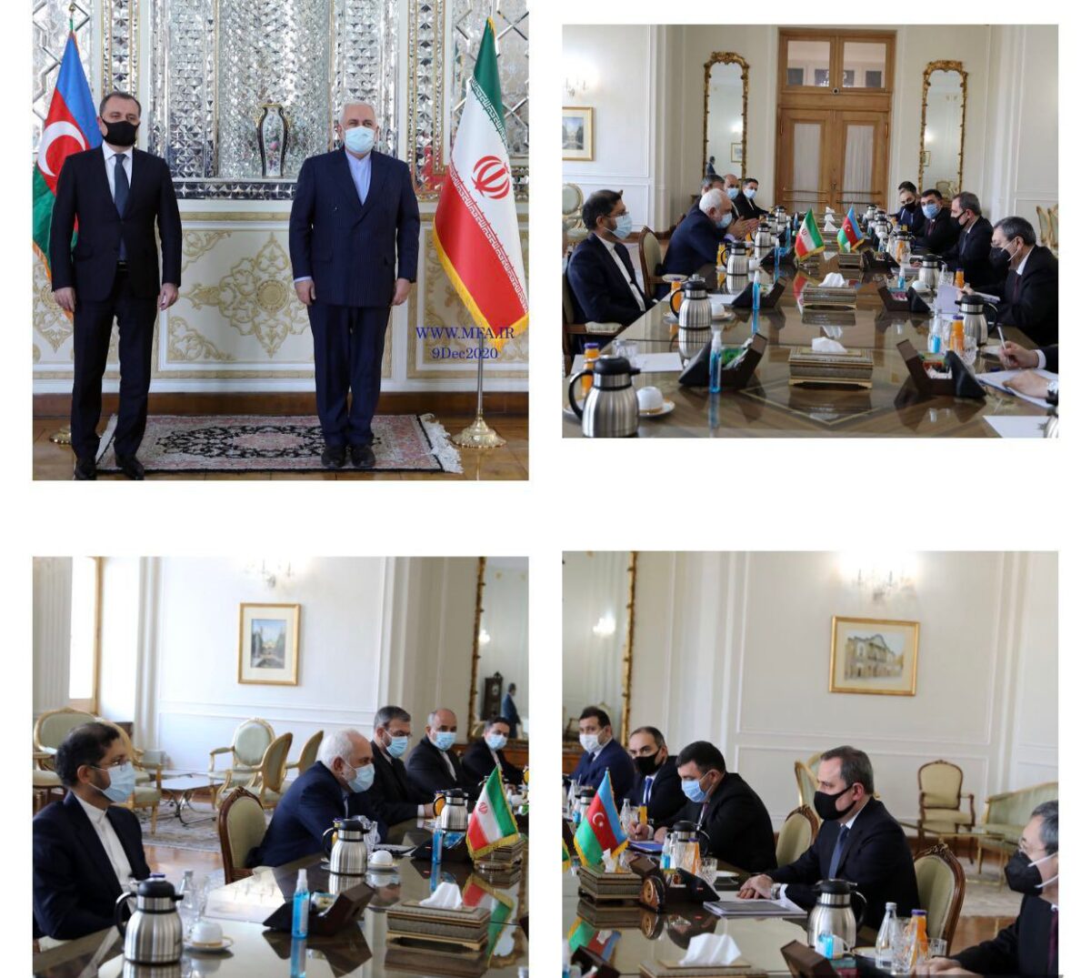 Iranian, Azerbaijani Foreign Ministers Hold Talks in Tehran 1 Iranian, Azerbaijani Foreign Ministers Hold Talks in Tehran