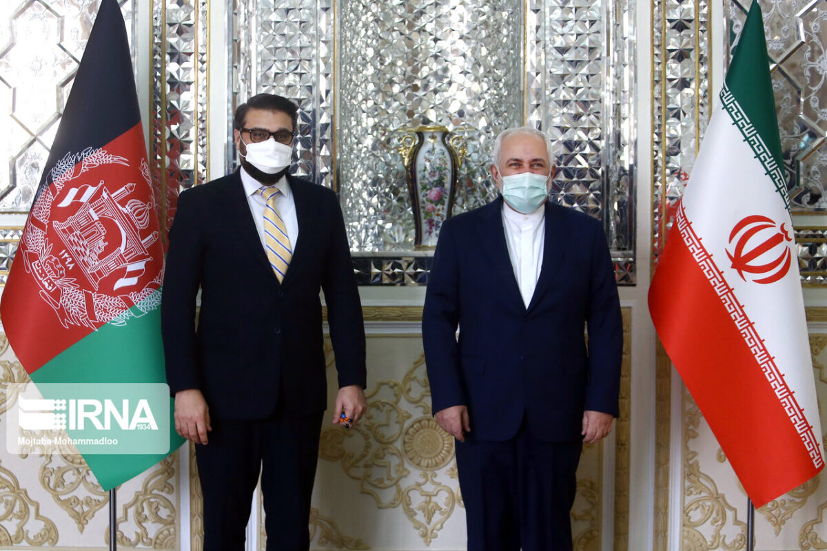 Iran's Zarif, Afghan National Security Advisor Meet in Tehran 1 Iran's Zarif, Afghan National Security Advisor Meet in Tehran