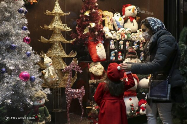 In Pictures: Christmas and New Year Shopping in Tehran