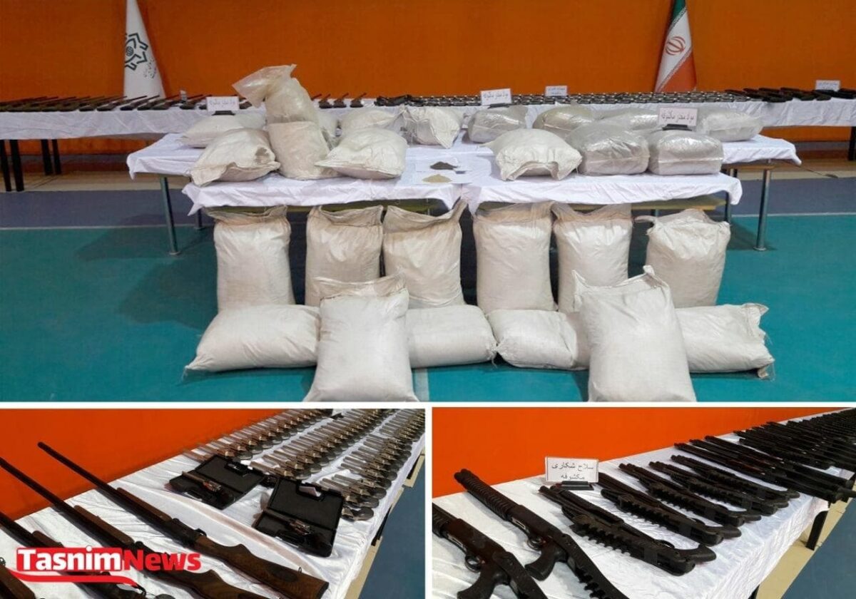 Iran Busts Int'l Drug, Arms Smuggling Ring
