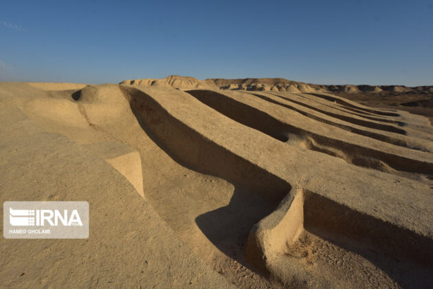 Ancient Iranian City Built on Natural Terrace