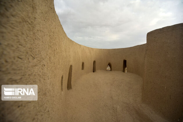 Se-Kooheh; Ancient Castle Shining on Hilltop in Southeast Iran