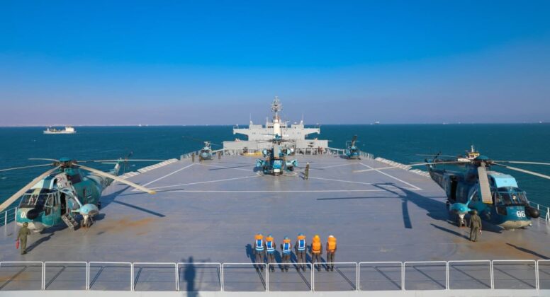 Makran Forward Base Ship Joins Iran’s Navy Fleet